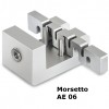 Morsetti Per prove dinanometriche di trazione fino a 500N Morsetti Per prove dinanometriche di trazione fino a 500N